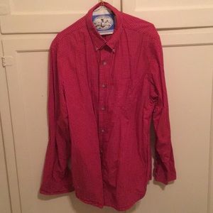 Red Long Sleeve Shirt. XL